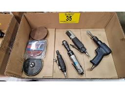 LOT COMPRENANT OUTILS PNEUMATIQUES, ZIP GUN CH, RA
