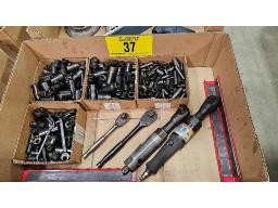 ENSEMBLE DE RATCHETS 1/2 DRIVE, 3/8 ET 1/4 PNEUMAT
