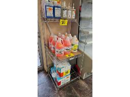 LOT COMPRENANT &Eacute;TAG&Egrave;RE &Agrave; 3 TABLETTES EN BROCHE