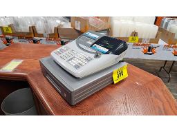 LOT COMPRENANT CAISSE &Eacute;LECTRONIQUE TE-2000 CASIO, 