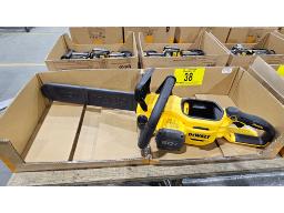 LOT DE (1) SCIE &Agrave; CHA&Icirc;NE DEWALT 60 V, MOD. DCC5472