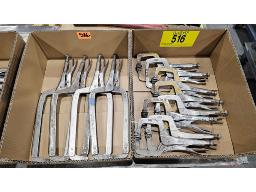 LOT COMPRENANT (2) BO&Icirc;TES DE VISE-GRIP EN C DONT &plusmn;