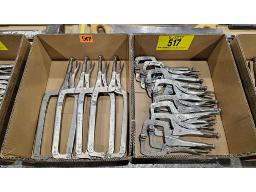 LOT COMPRENANT (2) BO&Icirc;TES DE VISE-GRIP EN C DONT &plusmn;