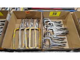 LOT COMPRENANT (2) BO&Icirc;TES DE VISE-GRIP EN C DONT &plusmn;