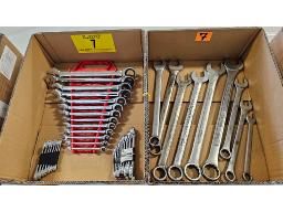 LOT DE (2) BO&Icirc;TES D'ENSEMBLE DE CL&Eacute;S RATCHET ET ST
