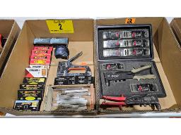 LOT COMPRENANT (2) RIVETEUSES HP-2 POP, RIVETS, BR