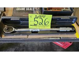 TORQUE WRENCH 1/2 POWERFIST AVEC COFFRET