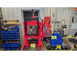 PRESSE HYDRAULIQUE EN H KING CANADA, 10 T, MOD. KH