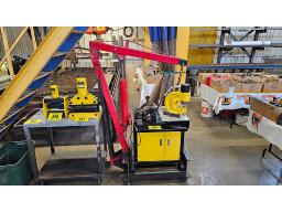 LOT COMPRENANT POIN&Ccedil;ONNEUSE EN C HYDRAULIQUE AVEC 