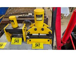 HHM-200Q HYDRAULIC BUSBAR CUTTING TOOL, 35 T, 200 