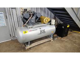 COMPRESSEUR HORIZONTAL RK &Agrave; PISTON, MOTEUR 10 HP, 