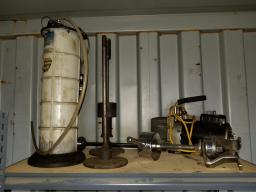 Extracteur + pompe hydrolique + pompe à sous vide