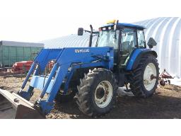 2002 Tracteur New Holland TM140, 4478 hres, 6 cyl.