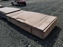 Lot de plywood 3/4 à béton environ 20