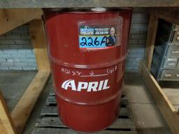 Environ 100 litres d'huile hydraulique AW22