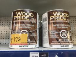 Teinture à l'huile pour terrasse Wood Pride env. 6 gallons