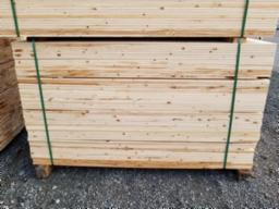 Bundel de bois 1x6x6'….planche de cloture, env 480