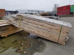 Bundel de bois 2x4 longueur  8-10-12 pi