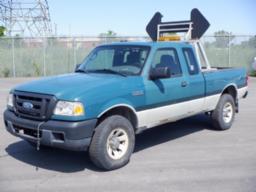 2007, FORD, RANGER, Odomètre: 103 840 km, Masse: 1