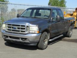 2002, FORD, F-250 XLT, Odomètre: 443 276 km, Masse