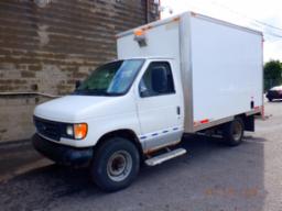 2003, FORD, E-350, CAMION CUBE 11 PIEDS, Masse: 30