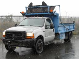 1999, FORD, F-450 XL, CAMION 6 ROUES BENNE, Masse: