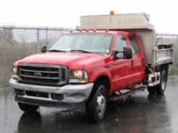 2003, FORD, F-450 XL, CAMION 6 ROUES BENNE, Masse: