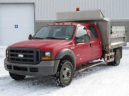 2005, FORD, F-450 XL, CAMION 6 ROUES BENNE, Masse: