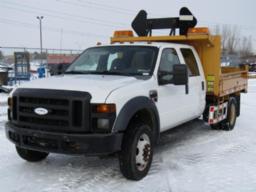2009, FORD, F-450 XL, CAMION 6 ROUES BENNE, Masse: