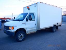 2003, FORD, E-450, CAMION 6 ROUES CUBE 14 PI, Mass