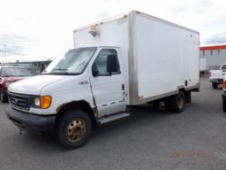 2004, FORD, E-450, CAMION 6 ROUES CUBE 14 PI, Mass