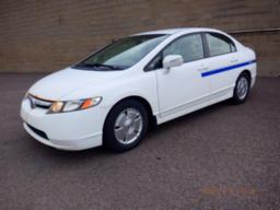 2008, HONDA, CIVIC, AUTOMOBILE HYBRIDE, Masse: 134