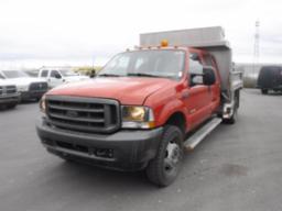 2003, FORD, F-450 XL, CAMION 6 ROUES PNBV:6803KG, 