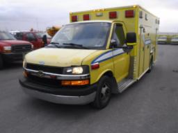 2013, CHEVROLET, EXPRESS 4500, AMBULANCE 6 ROUES, 