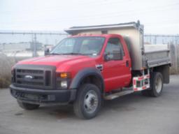 2008, FORD, F-450 XL, CAMION 6 ROUES BENNE, PNBV:7