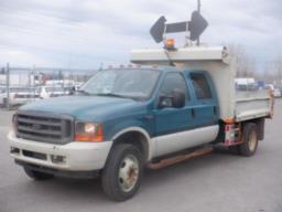 2000, FORD, F-550 XL, CAMION 6 ROUES BENNE, PNBV:7