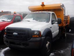 2007, FORD, F-550 XL, CAMION 6 ROUES BENNE, PNBV:8