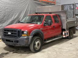2007, FORD, F-450 XL, CAMION 6 ROUES BENNE BASCULA