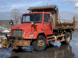 2001, FREIGHTLINER, FL80, CAMION 6 ROUES BENNE BAS