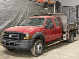 2006, FORD, F-450 XL, CAMION 6 ROUES BENNE BASCULA