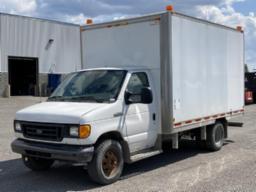 2006, FORD, E-350, CAMION CUBE 6 ROUES, 14PIEDS, P