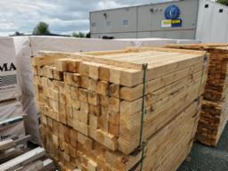 Bundle de bois de 4x4x6 de bois blanchi sec env. 7