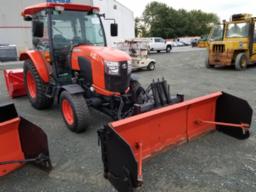 2018 KUBOTA L6060, tracteur, 1095 hres, automatiqu