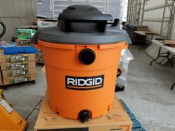 Aspirateur RIDGID sec-humide 16 gallons