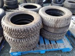 Lot de pneus variés: 3 Pneus SNOWTRACKER P195/65R1