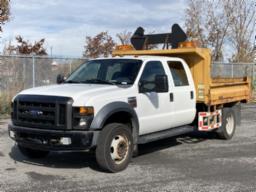 2008, FORD, F-450 XL, CAMION 6 ROUES BENNE, PNBV: 