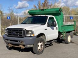 2003, FORD, F-450 XL, CAMION 6 ROUES BENNE DOMPEUR