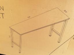 Table de garage 20.5''x72.4''x37.6''