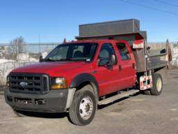 2007, FORD, F-450 XL, CAMION 6 ROUES BENNE BASCULA