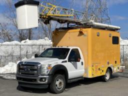 2011, FORD, F-550 XLT, CAMION 6 ROUES NACELLE CUBE